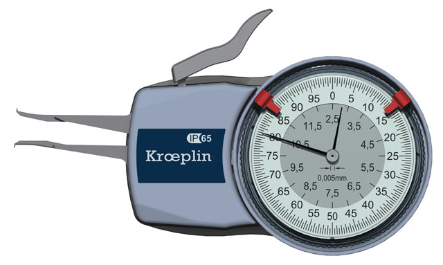 德国KROEPLIN 指针式内卡规 H102