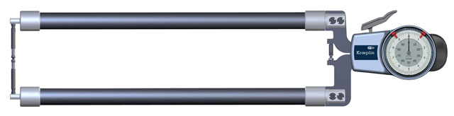 德国KROEPLIN 大型外卡规  D8100